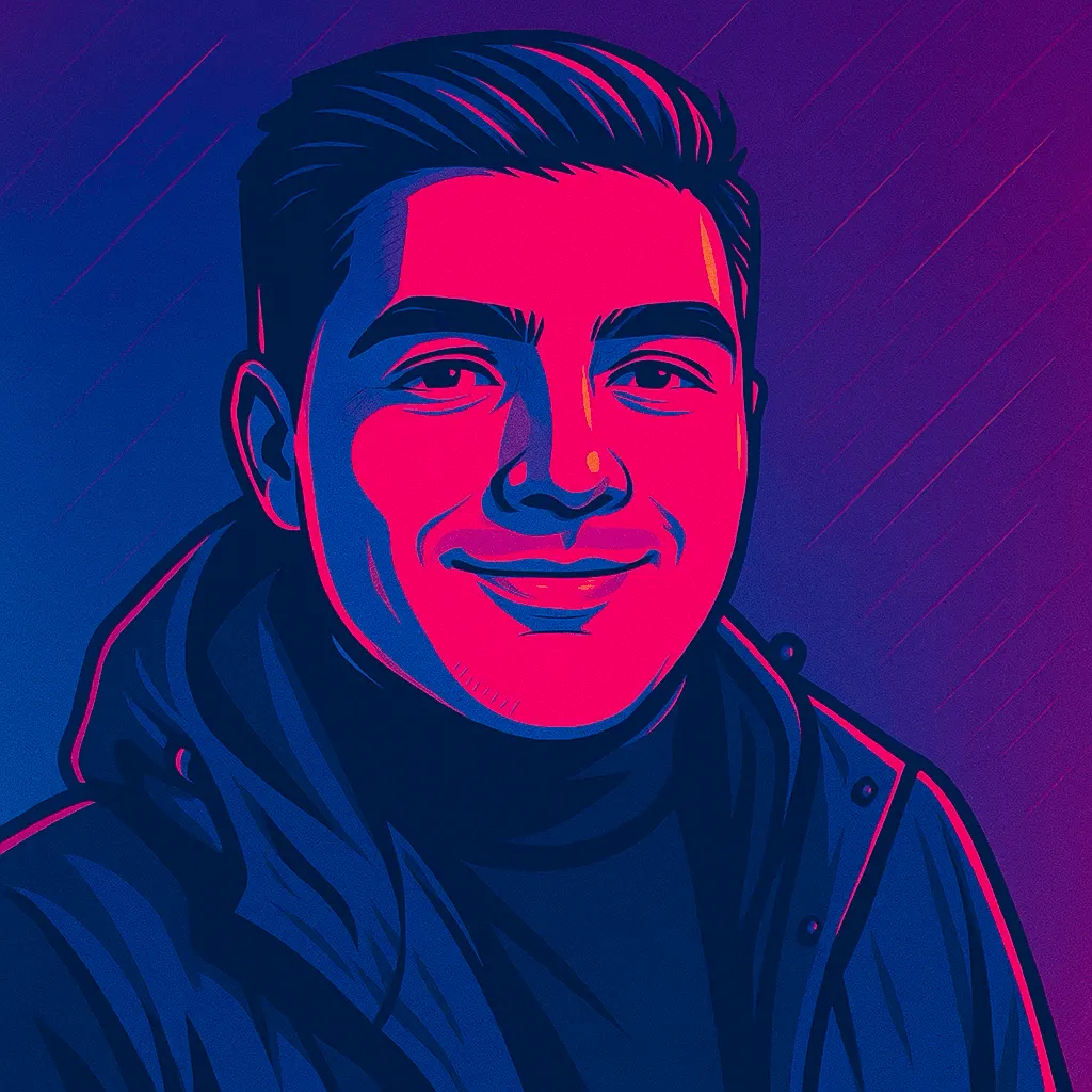 Portrait illustré de Bryan Bogers